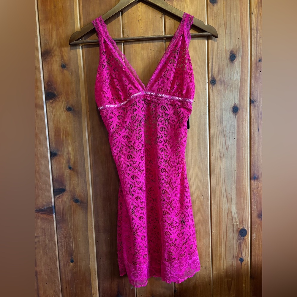 BEBE INTIMATES negligee/lingerie slip dress